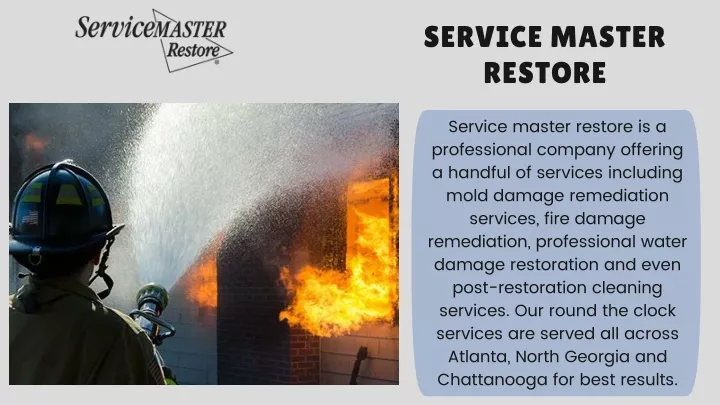 service master restore is a professional company