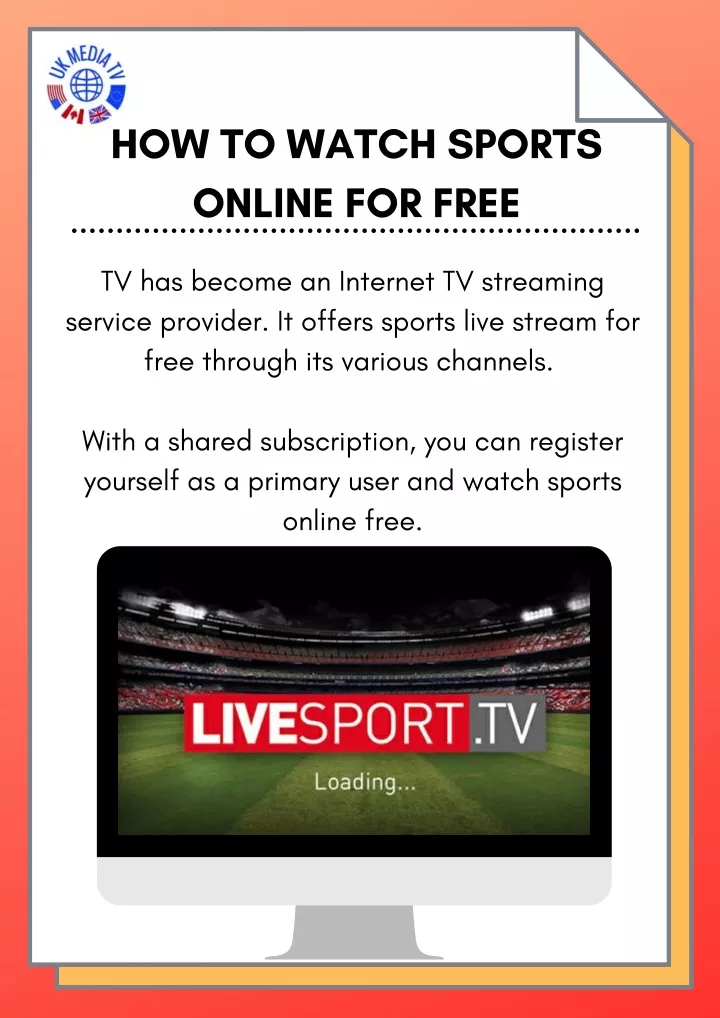 how to watch sports online for free