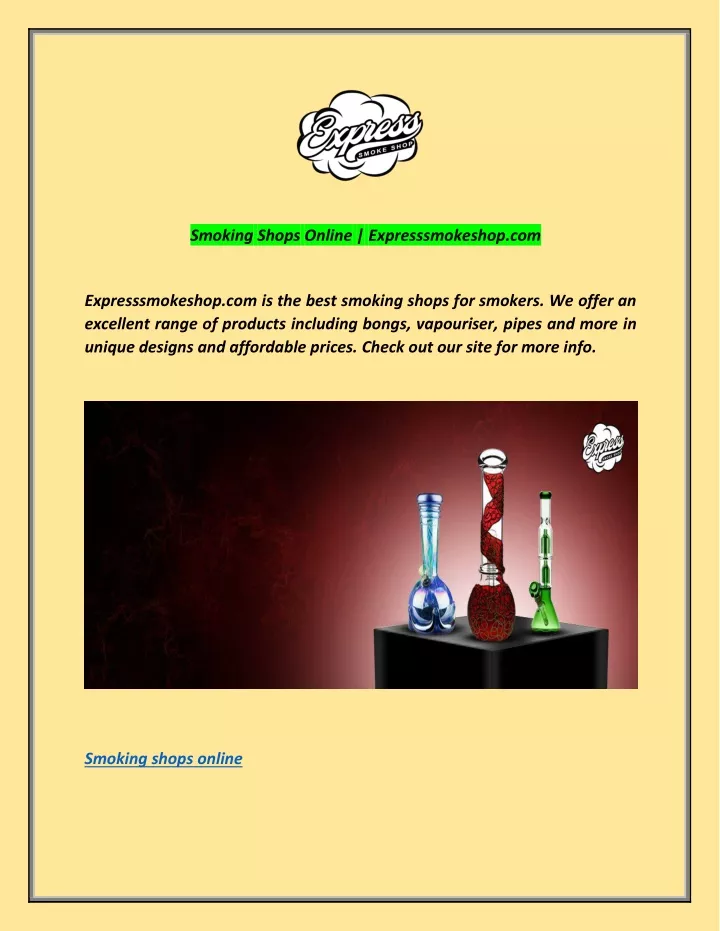 smoking shops online expresssmokeshop com