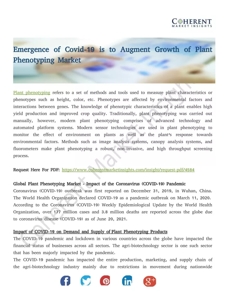 emergence of covid 19 is to augment growth