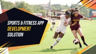 Fitness App Solution | Fitness App Development
