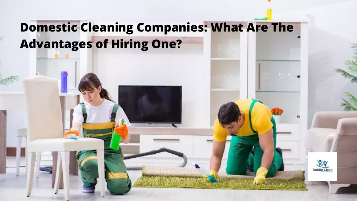 domestic cleaning companies what