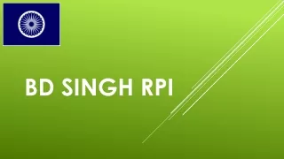 bd singh rpi