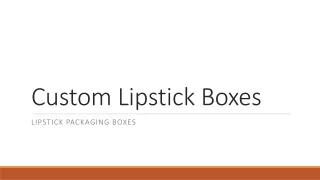 custom lipstick boxes