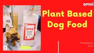 Best Plant Based Dog Food | Omni Pet Food