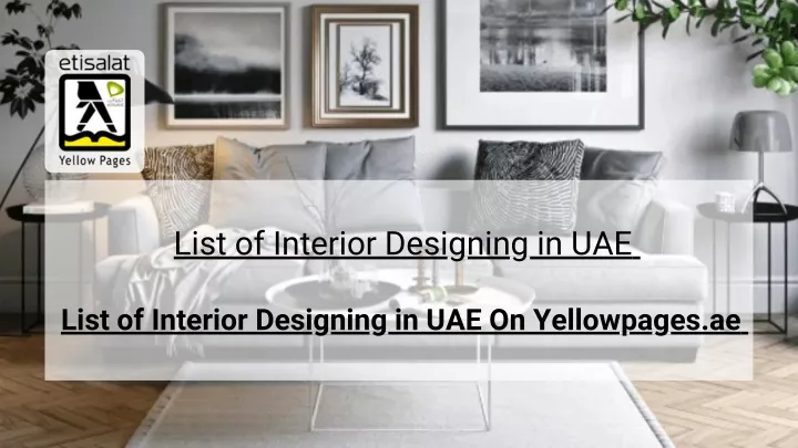 engravers list of interior designing in uae