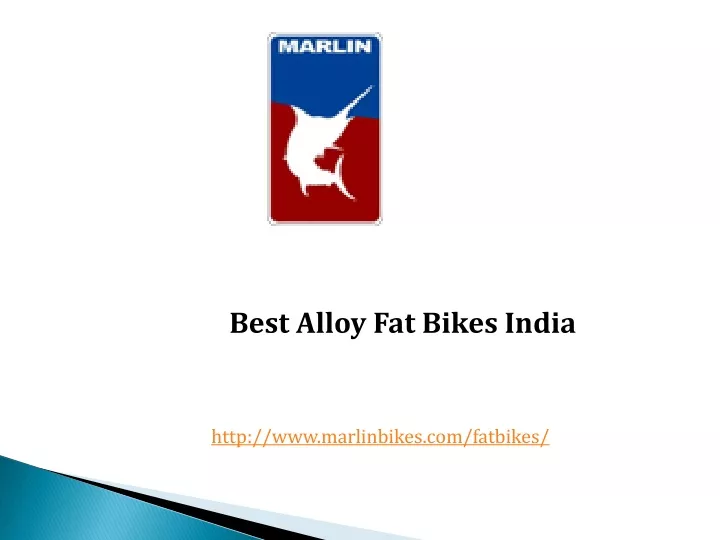 best alloy fat bikes india