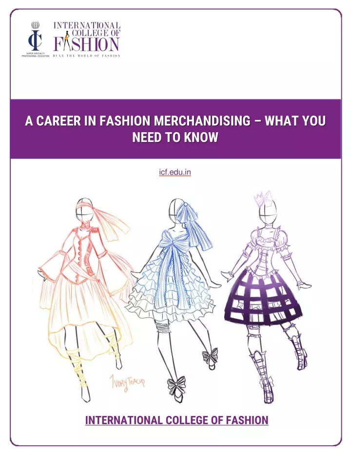 a career in fashion merchandising what you need
