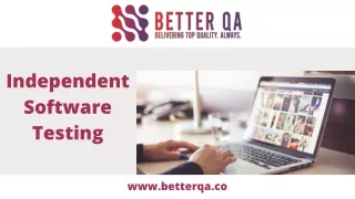 independent software testing