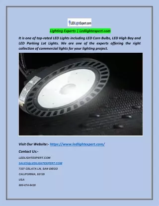 lighting experts ledlightexpert com
