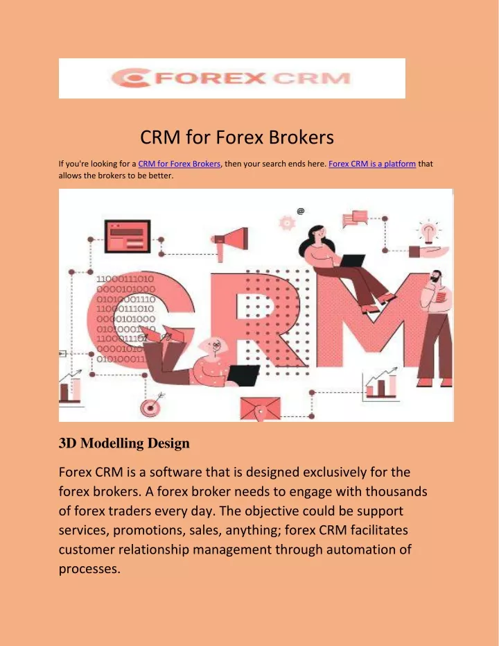 crm for forex brokers