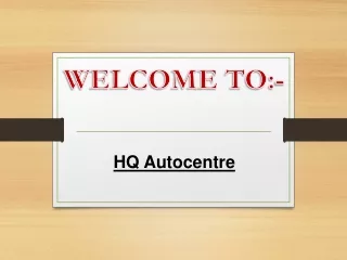 welcome to