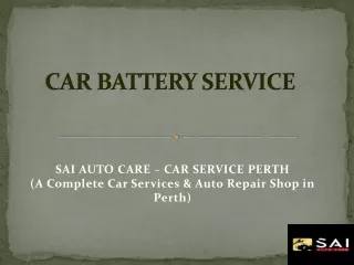 Are You Looking For Car Battery Service Providers In Perth?