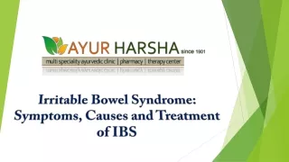 Irritable Bowel Syndrome Symptoms, Causes and Treatment of IBS