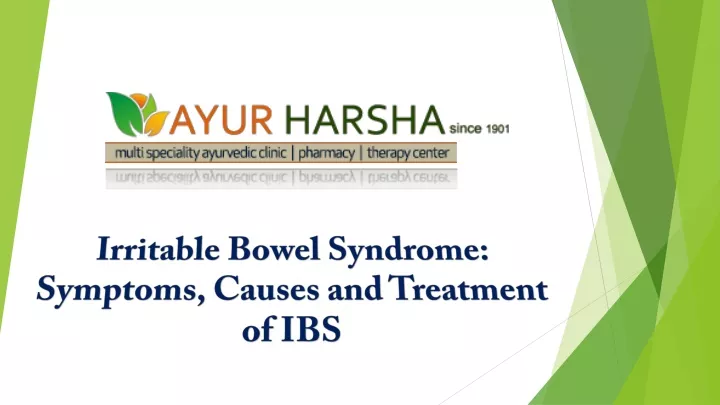 irritable bowel syndrome symptoms causes