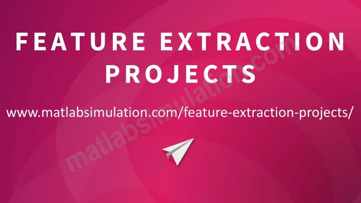 feature extraction projects