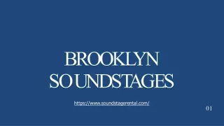 Affordable Soundstage rental Brooklyn