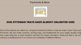 footstools more