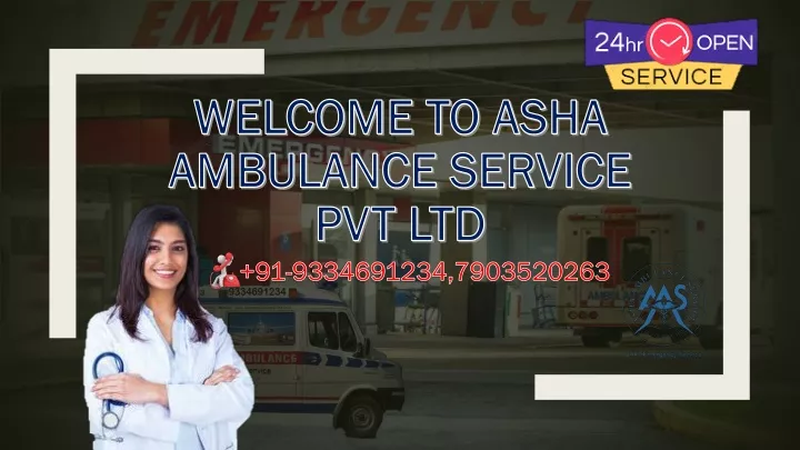 welcome to asha ambulance service pvt ltd