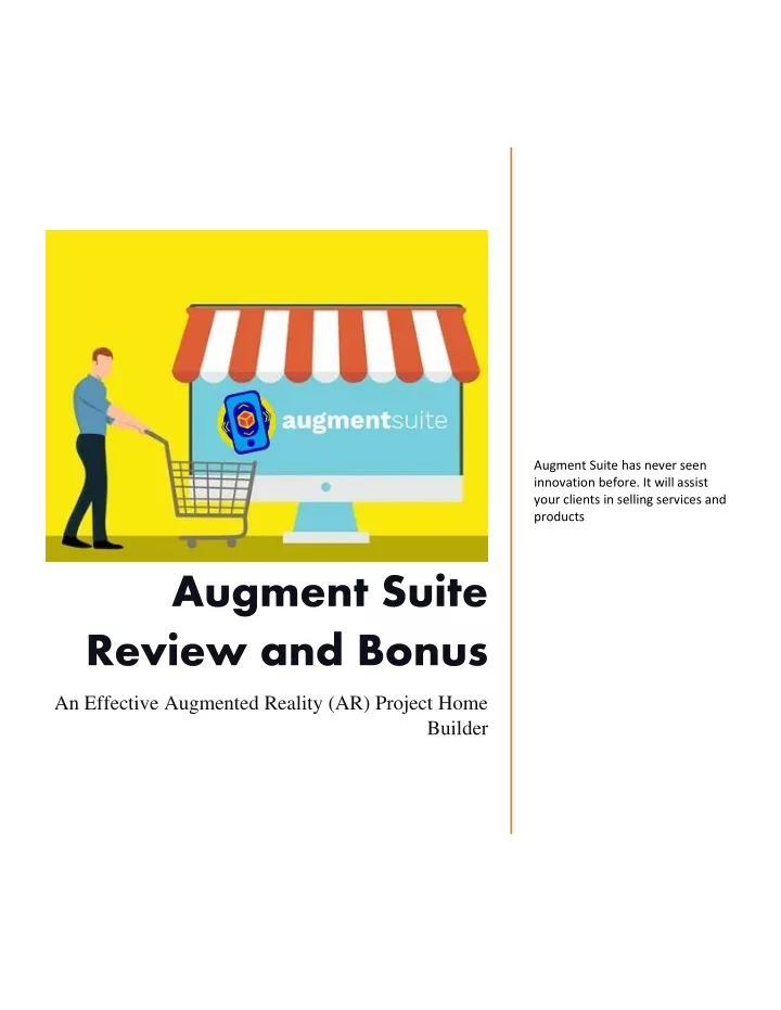 augment suite has never seen innovation before