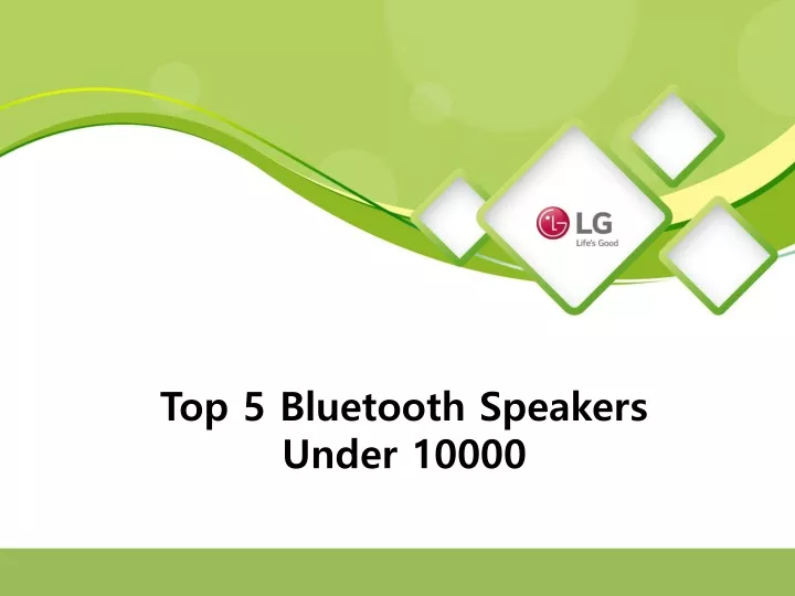 top 5 bluetooth speakers under 10000