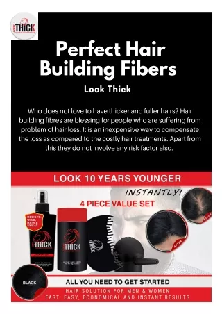 Perfect Hair Building Fibers