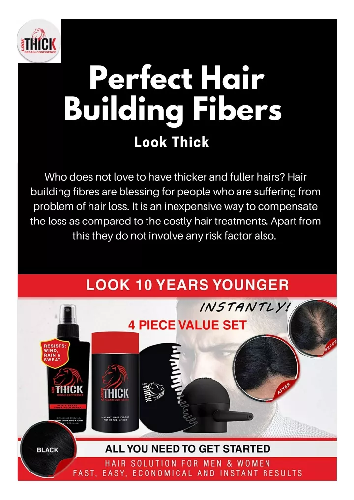 perfect hair building fibers look thick