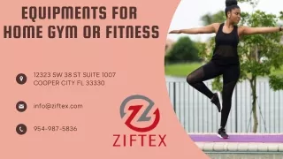 Equipments For Home Gym or Fitness