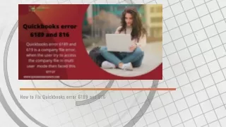 Exclusive Resolving method QuickBooks error 6189 and 816