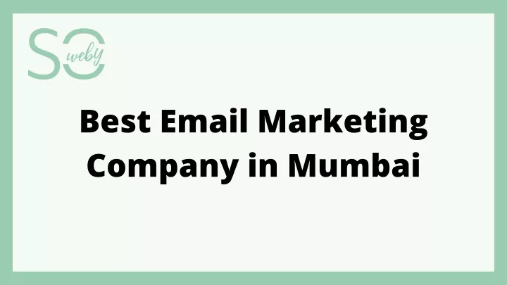 best email marketing company in mumbai