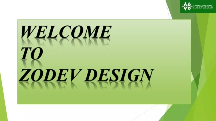welcome to zodev design