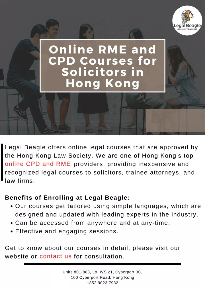 online rme and cpd courses for solicitors in hong