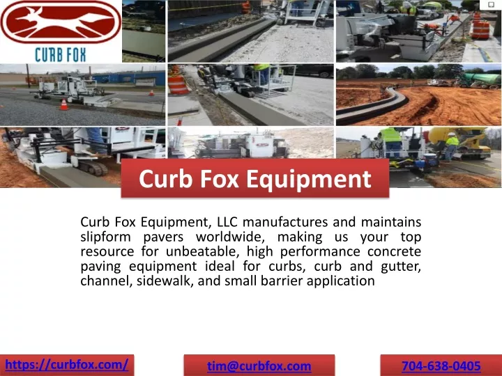 curb fox equipment