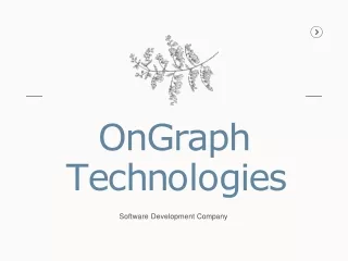ongraph t e c hn o l o g i e s