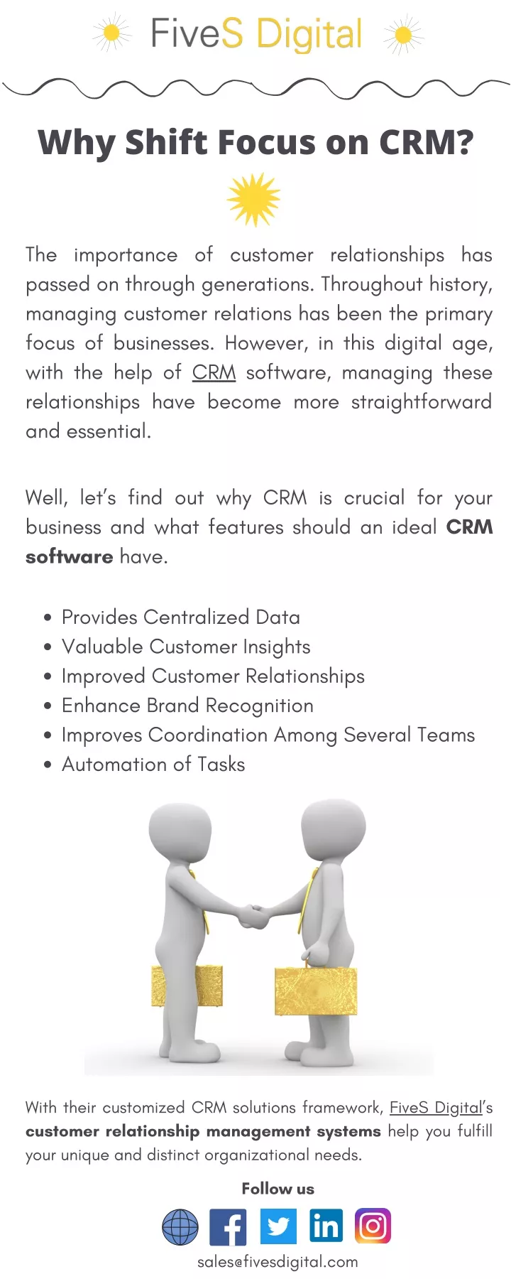 why shift focus on crm