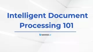 IDP Intelligent Document Processing Botminds