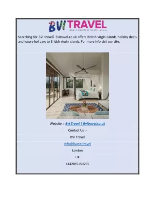Bvi Travel Bvitravel.co.uk