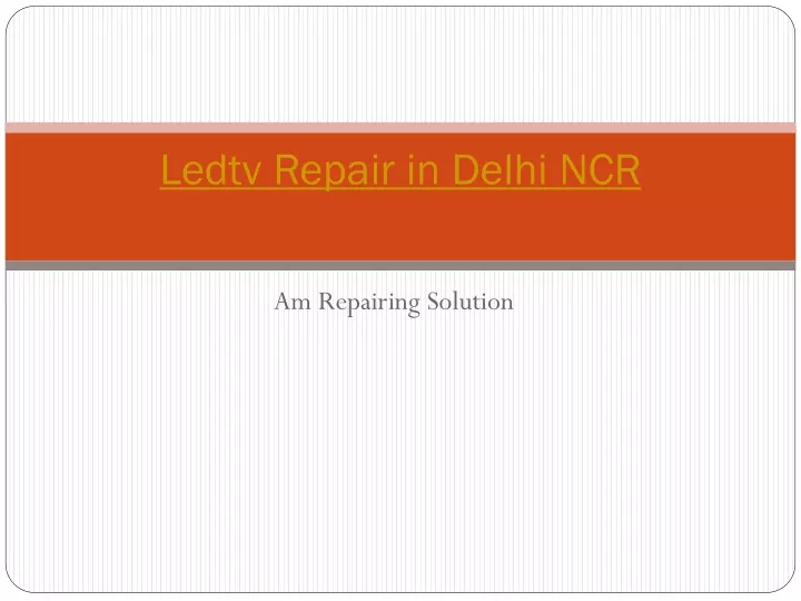 ledtv repair in delhi ncr