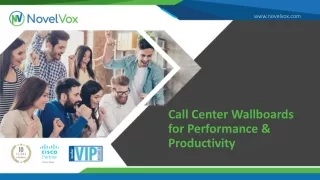 call center wallboards for performance productivity