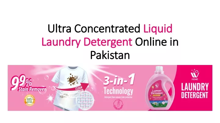 ultra concentrated liquid laundry detergent online in pakistan