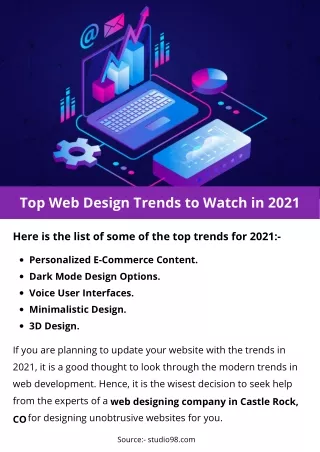 Top Web Design Trends to Watch in 2021
