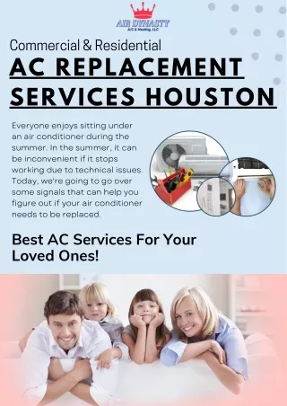 Top AC Replacement Services Houston - Air Dynasty