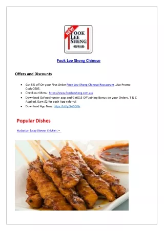 fook lee sheng chinese offers and discounts