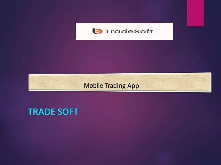 mobile trading app