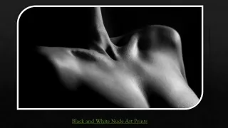 Black and White Nude Art Prints