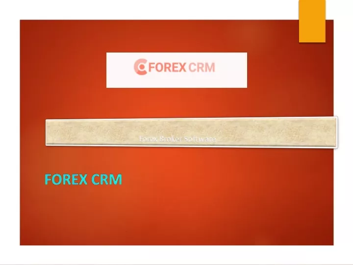 forex broker software