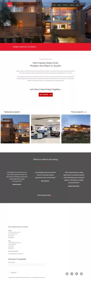 Best Modern Residential Architecture Firm in Houston
