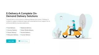 All-in-one Delivery Platform