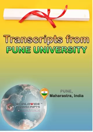 Transcripts from pune