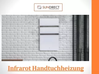 infrarot handtuchheizung